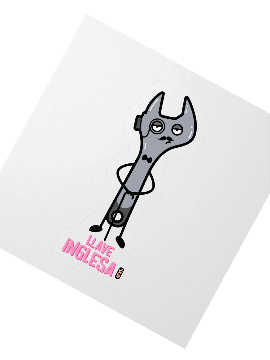 Llave Inglesa - Sticker (Kiss Cut) product image (2)