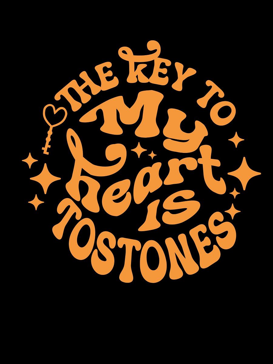 The Key to My Heart is Tostones Camiseta Unisex product image (1)