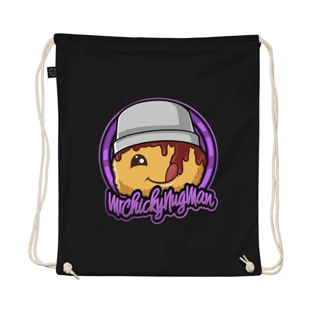 MrChickyNugMan Logo Drawstring Bag product image (1)