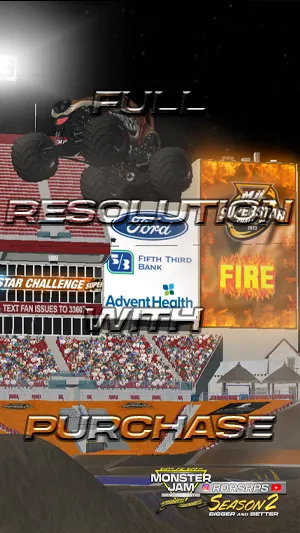 Mutt Catching Air (Fire) - Lock Screen product image (1)