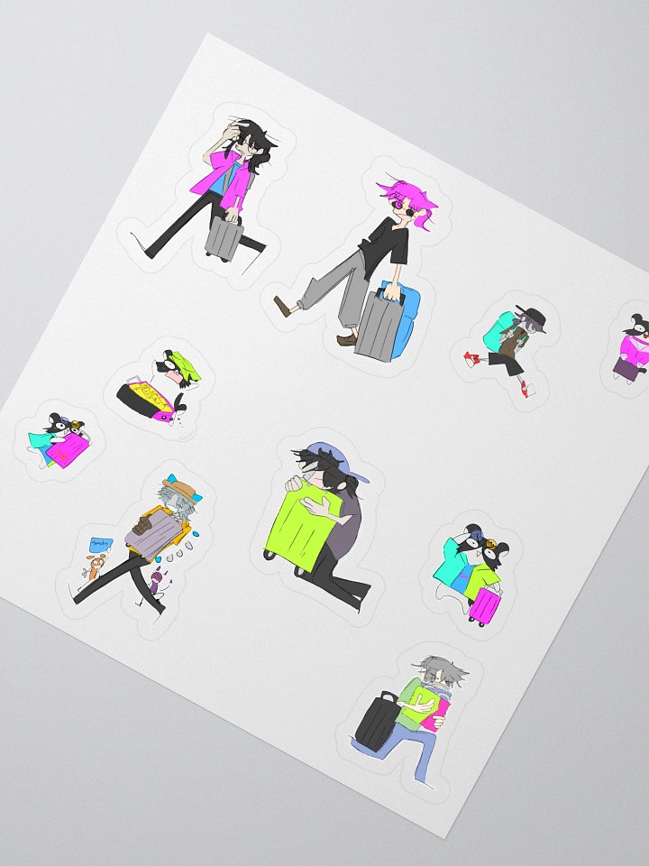 Moon Savers Vacation Sticker with Hampan product image (2)