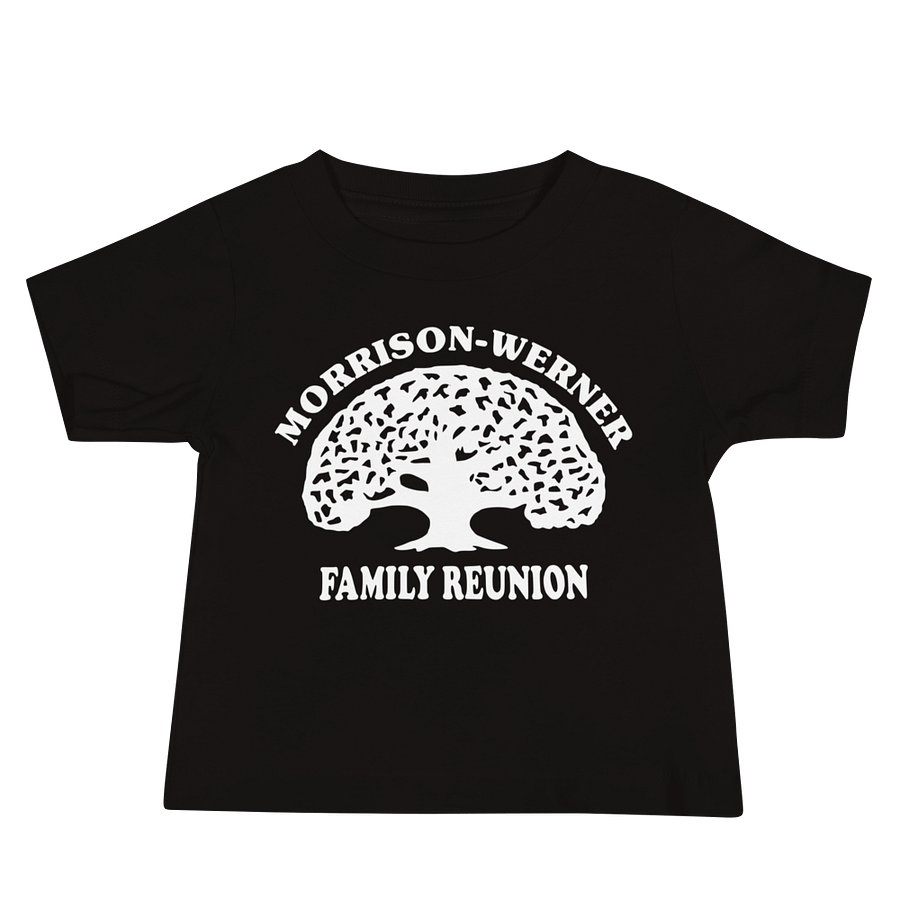 "Morrison-Werner Family Tree" Baby Jersey Tee (Dark) product image (2)