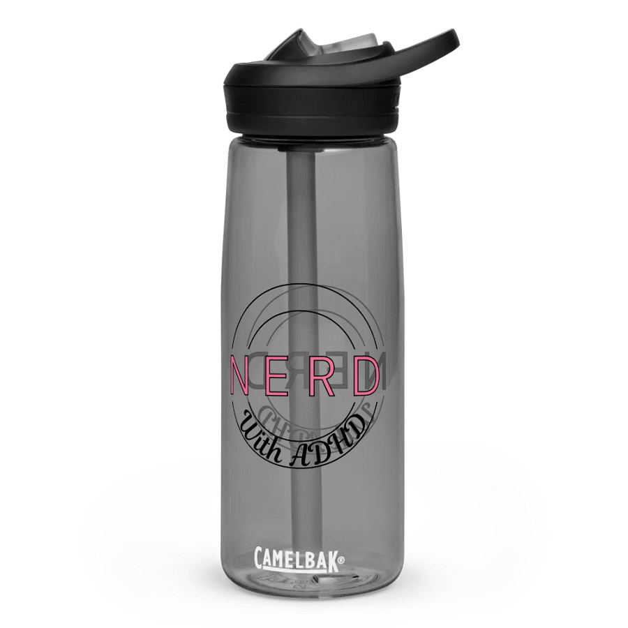 Nerd logo Sports Water Bottle product image (1)