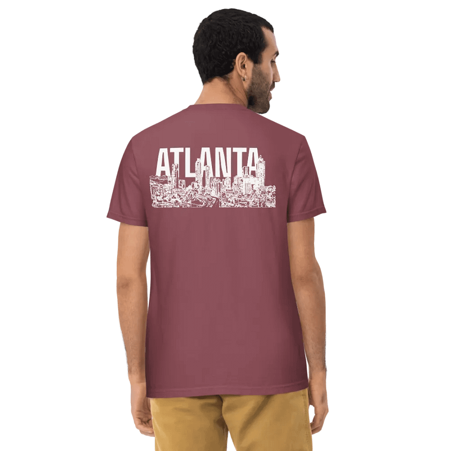 Atlanta Comfort Color Pocket Tee product image (28)