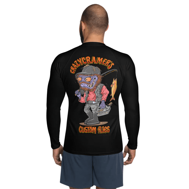 CrazyCramer's Custom Flies Fishing Shirt product image (2)