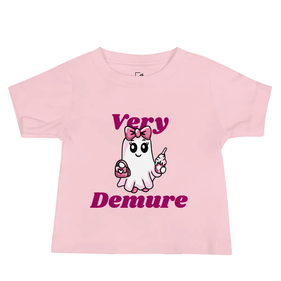 Very Demure Cute Ghost Baby Jersey T-Shirt product image (1)