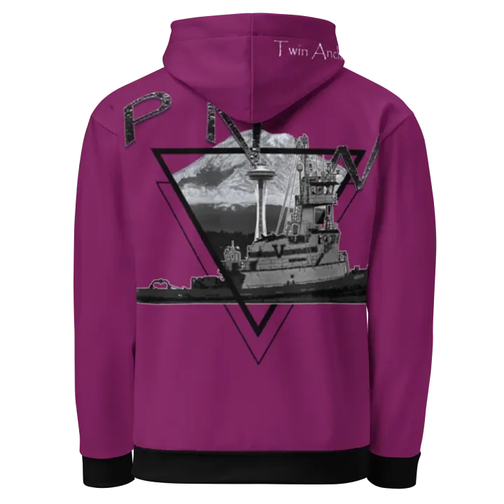 Eggplant PNW 1 Hudson VB Hoodie product image (1)