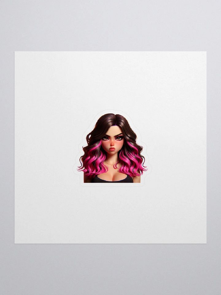 Angry Girl sticker product image (2)