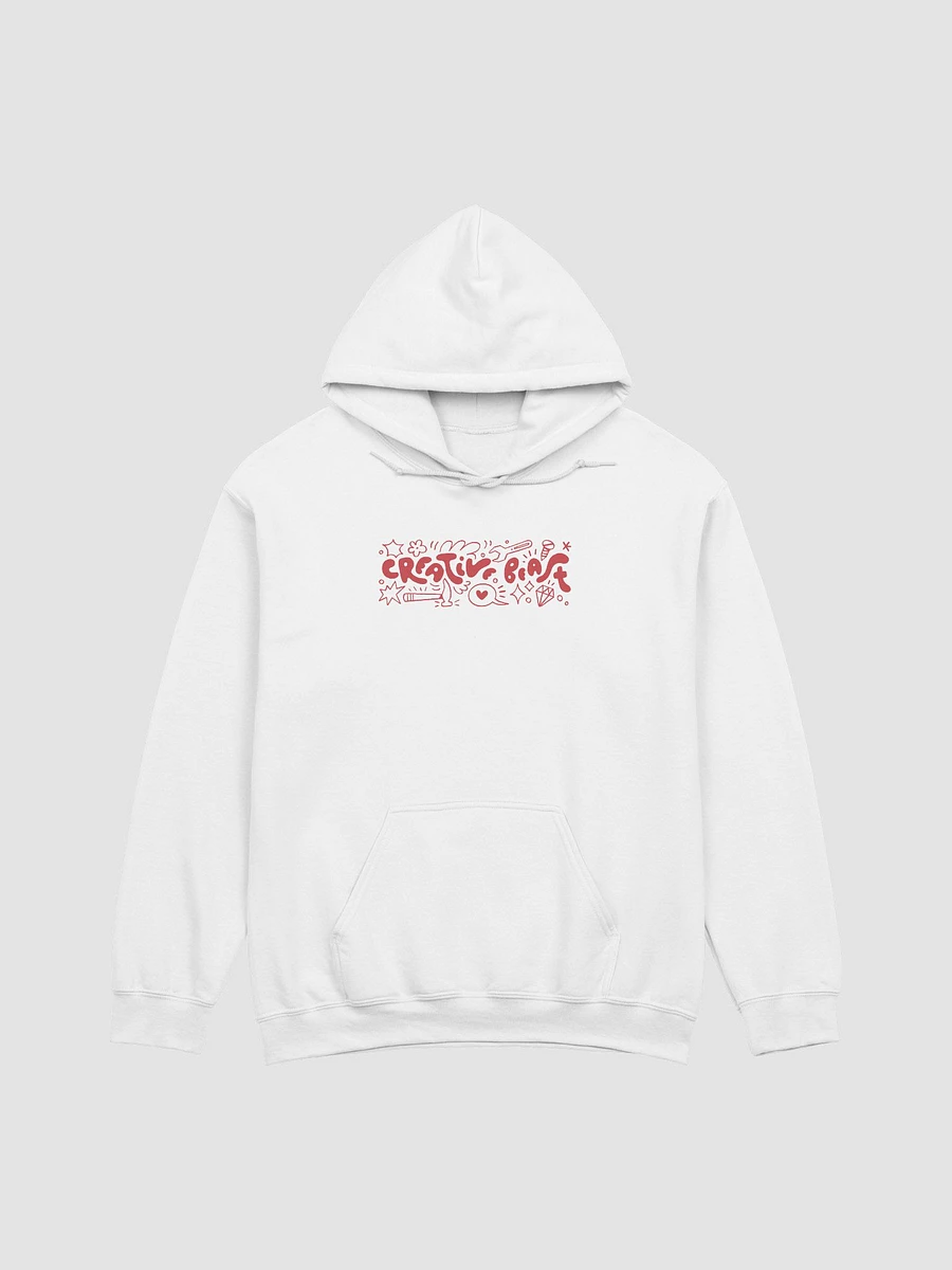 CREATIVE CHAOS HOODIE - Red txt product image (57)