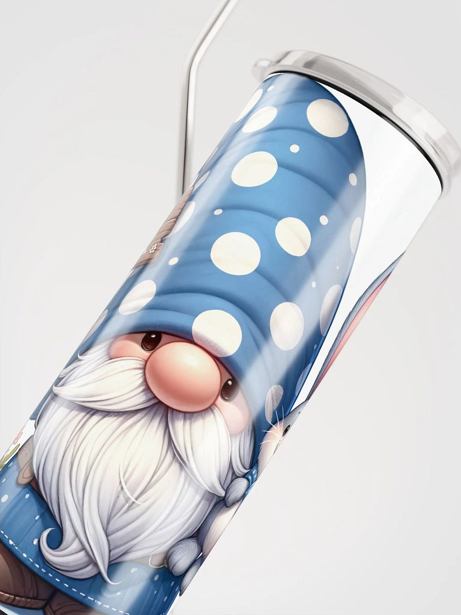 Whimsical Easter Gnome Stainless Steel Tumbler product image (9)
