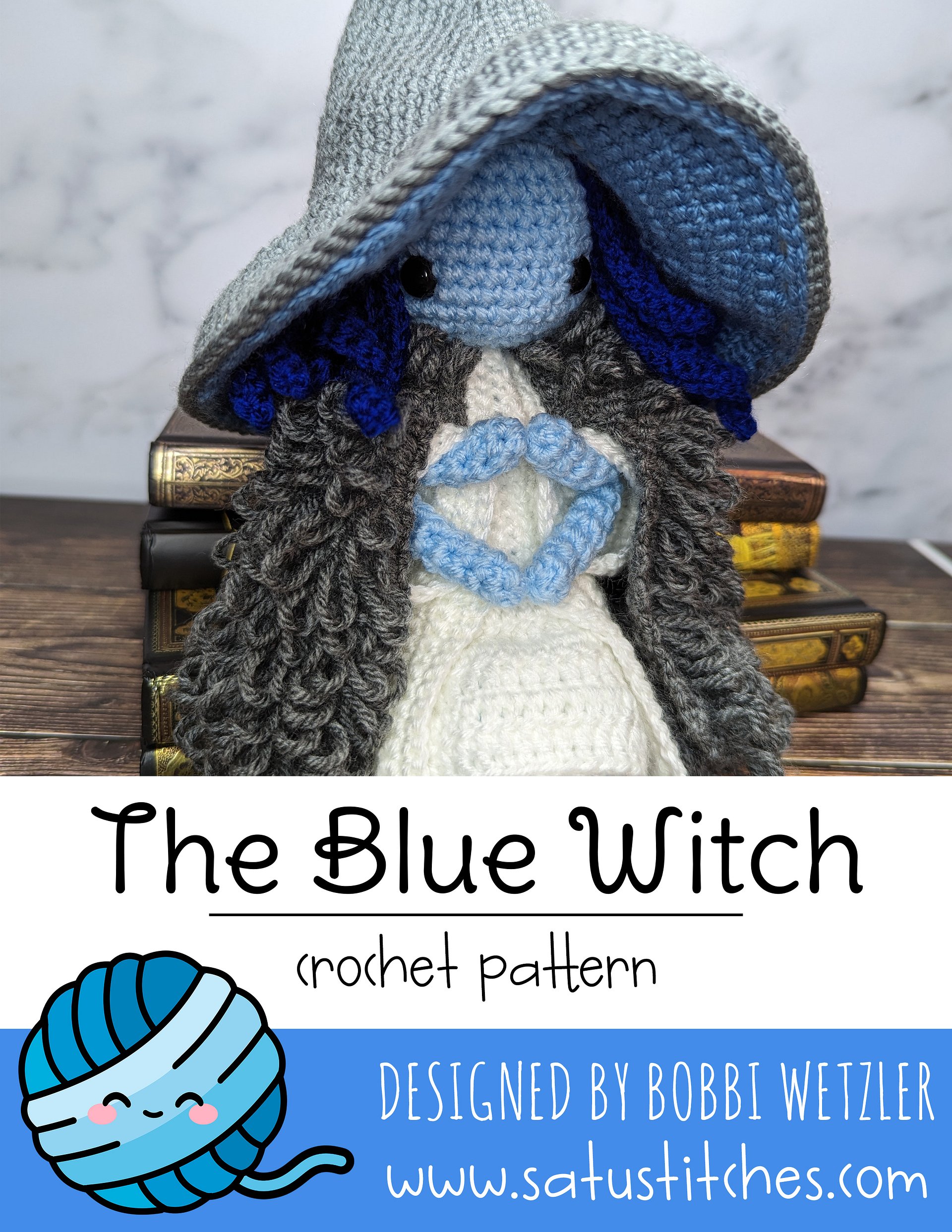The Blue Witch Crochet Pattern product image (4)