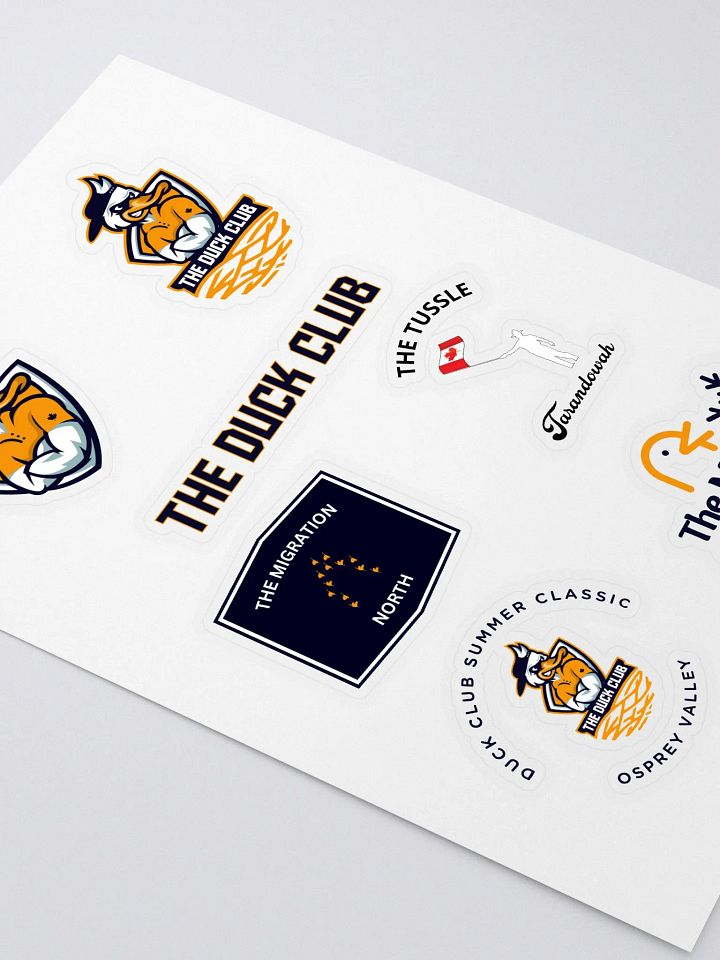 Duck Club Sticker Sheet product image (2)