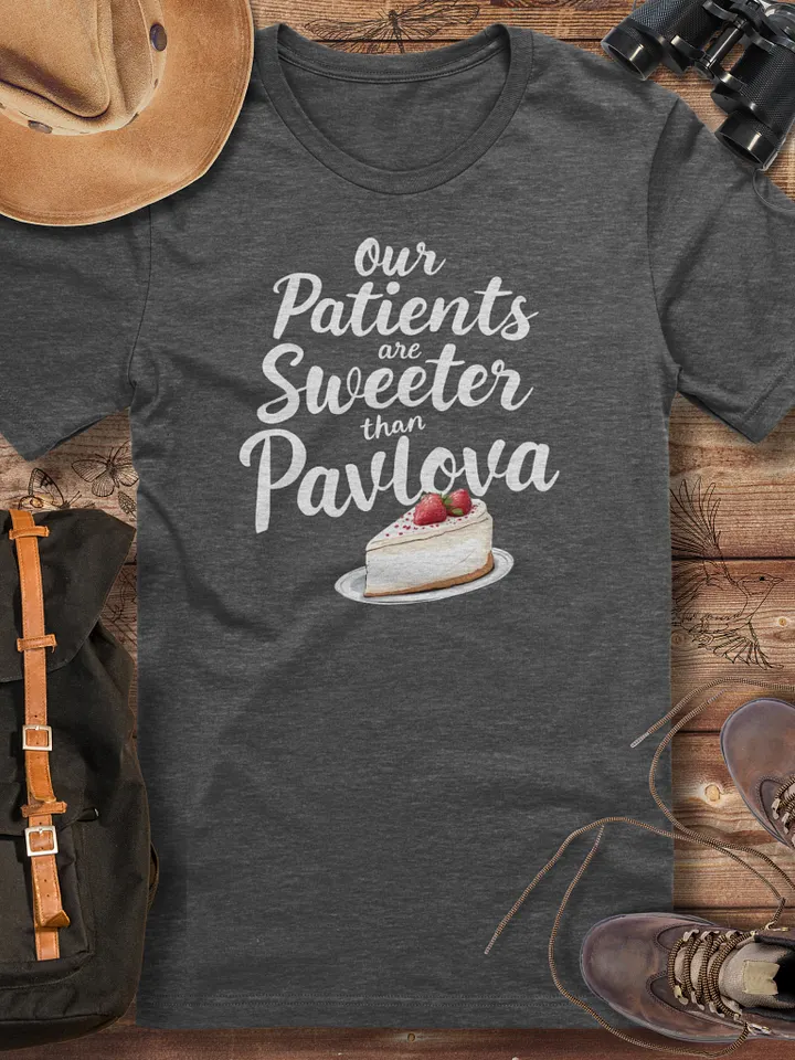 Sweet Pavlova Delight T-Shirt, Vet Nurse Shirt, Funny Animal Rescue Tee, Wildlife Rehab Gift, Veterinary Humor T-shirt product image (1)