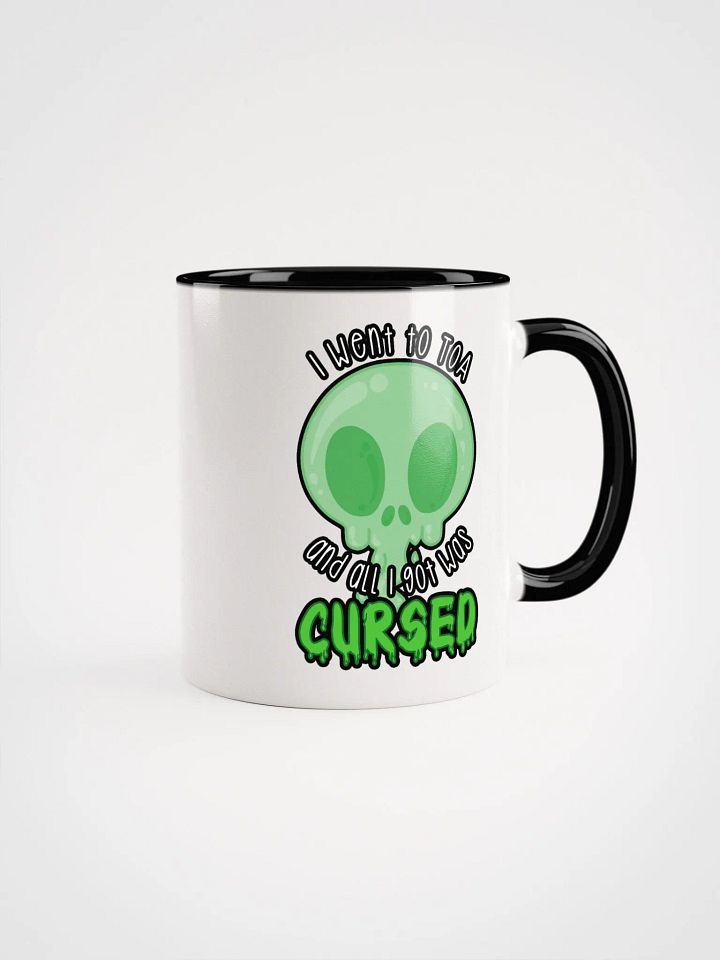 All I Got Was Cursed - Monk - Ceramic Mug w/Color product image (1)