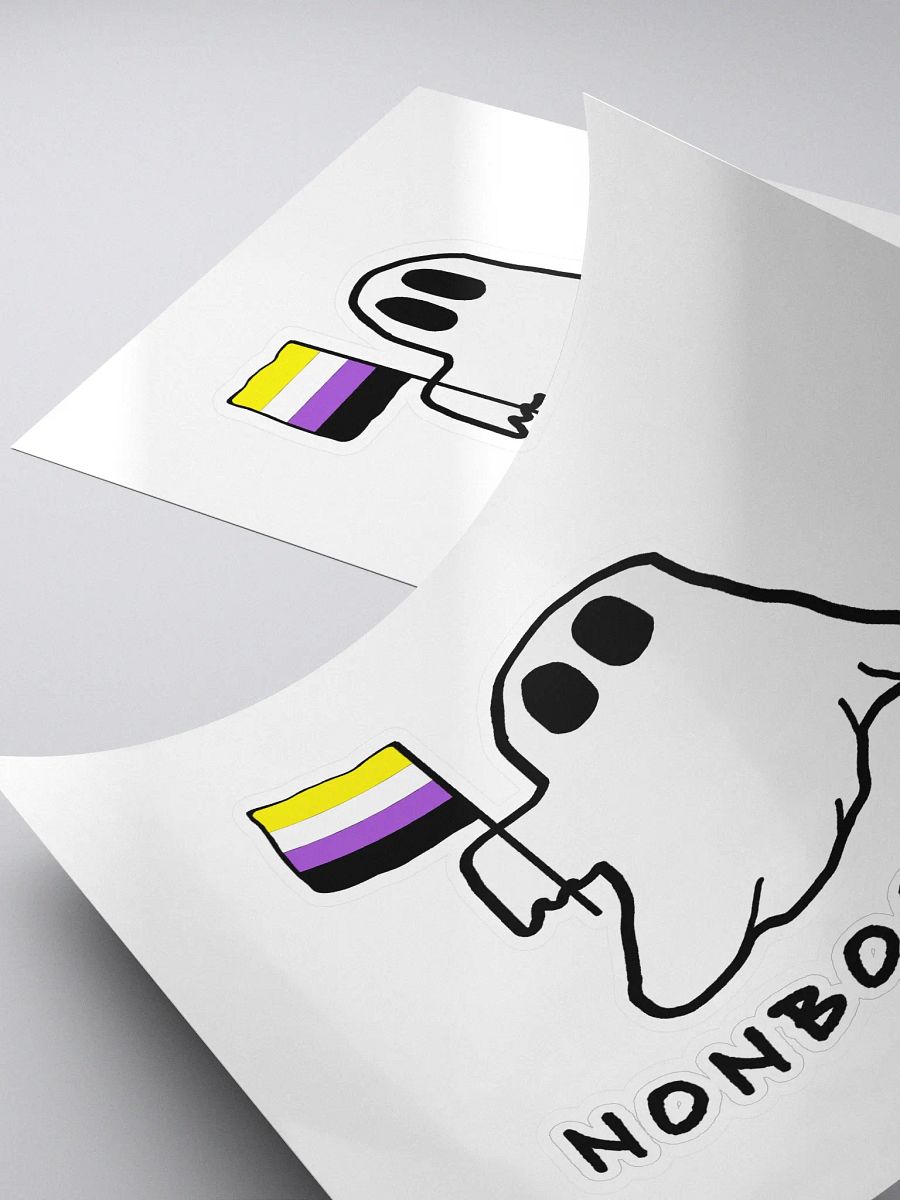 nonBOOnary Sticker product image (4)