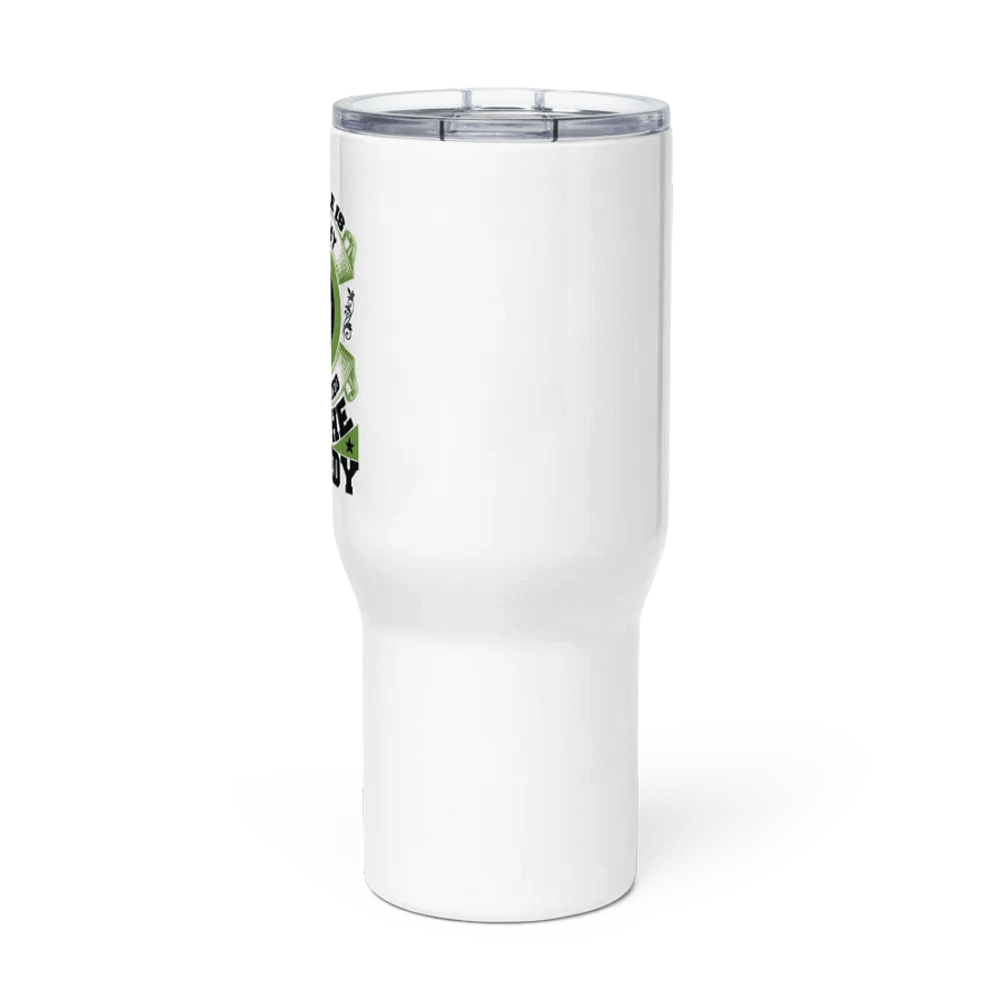 Struggle is the Enemy, but Weed is the Remedy - Travel Mug w/ Handle product image (3)