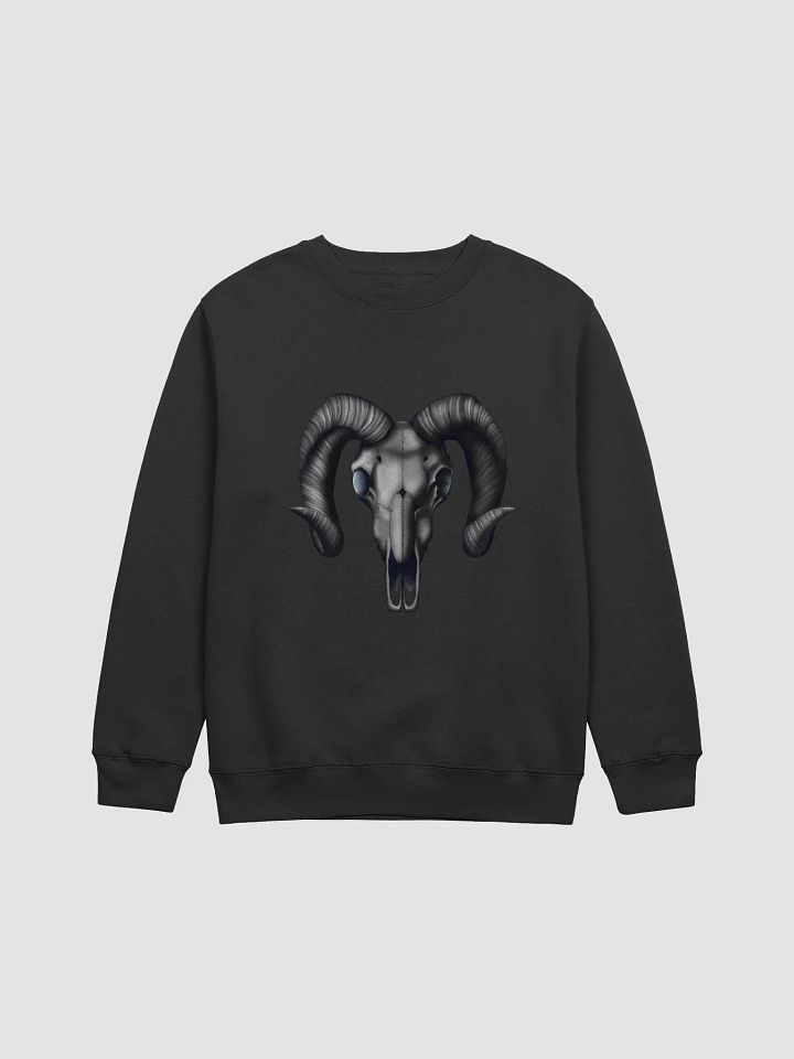 Shadowed Ram Skull Crewneck product image (2)
