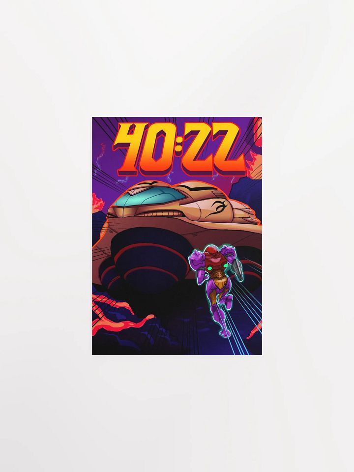 Any% WR Illustration Poster product image (4)