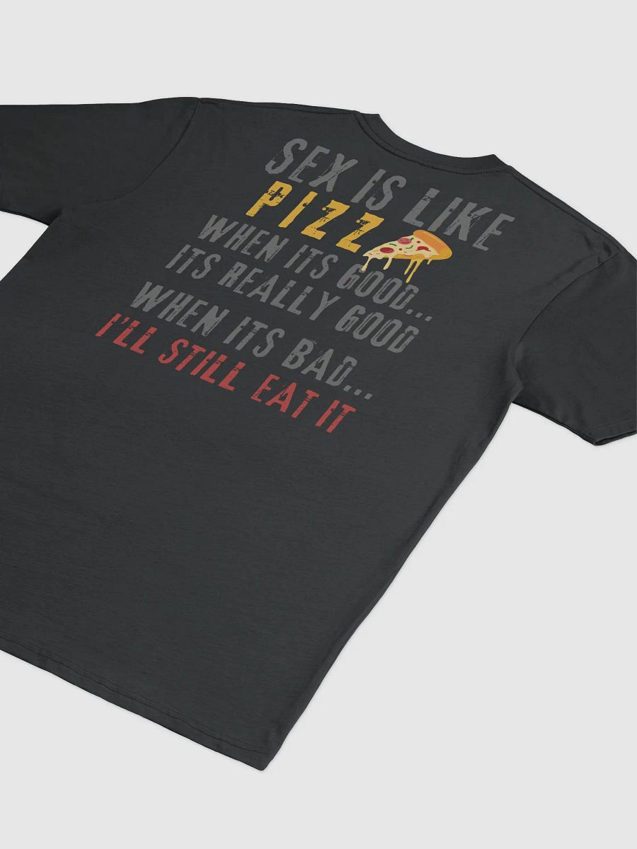 Sex and pizza T-shirt product image (4)