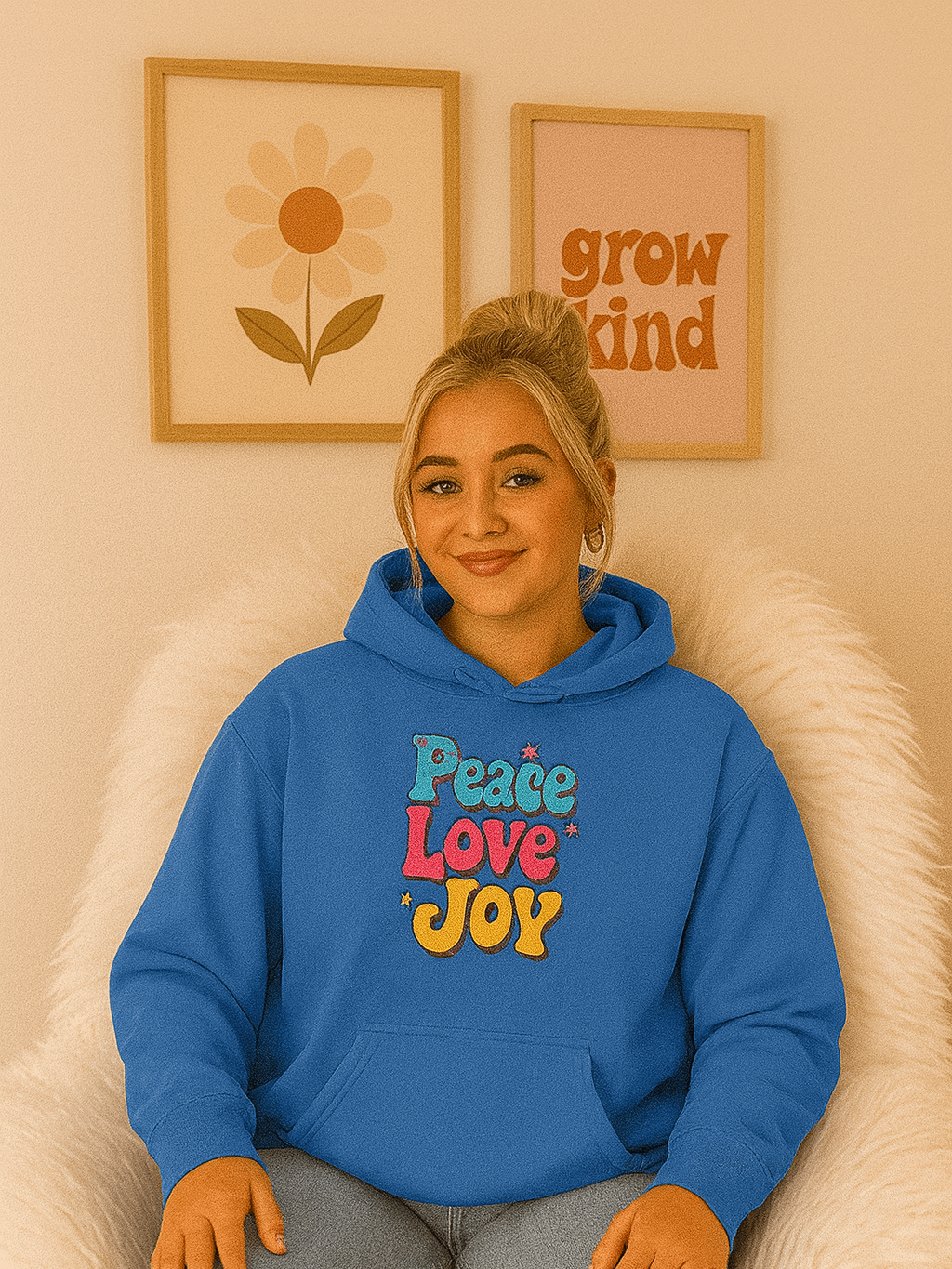PEACE LOVE JOY Hoodie product image (1)