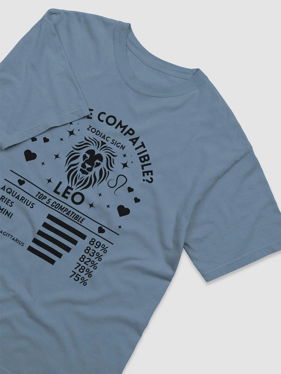 Leo Zodiac Sign Romantic Compatibility T-Shirt - Light Comfort Colors 1717 product image (48)