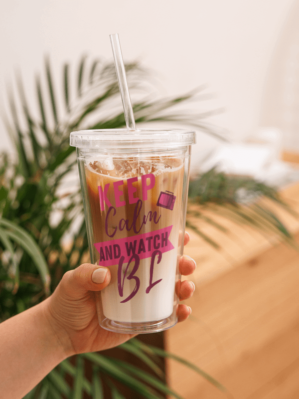 Keep Calm AND WATCH BL Tumbler product image (1)