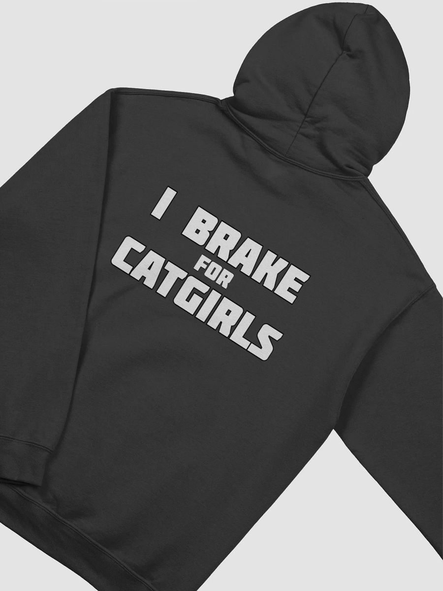 Biker Cat Girl Hoodie 2-sided product image (3)
