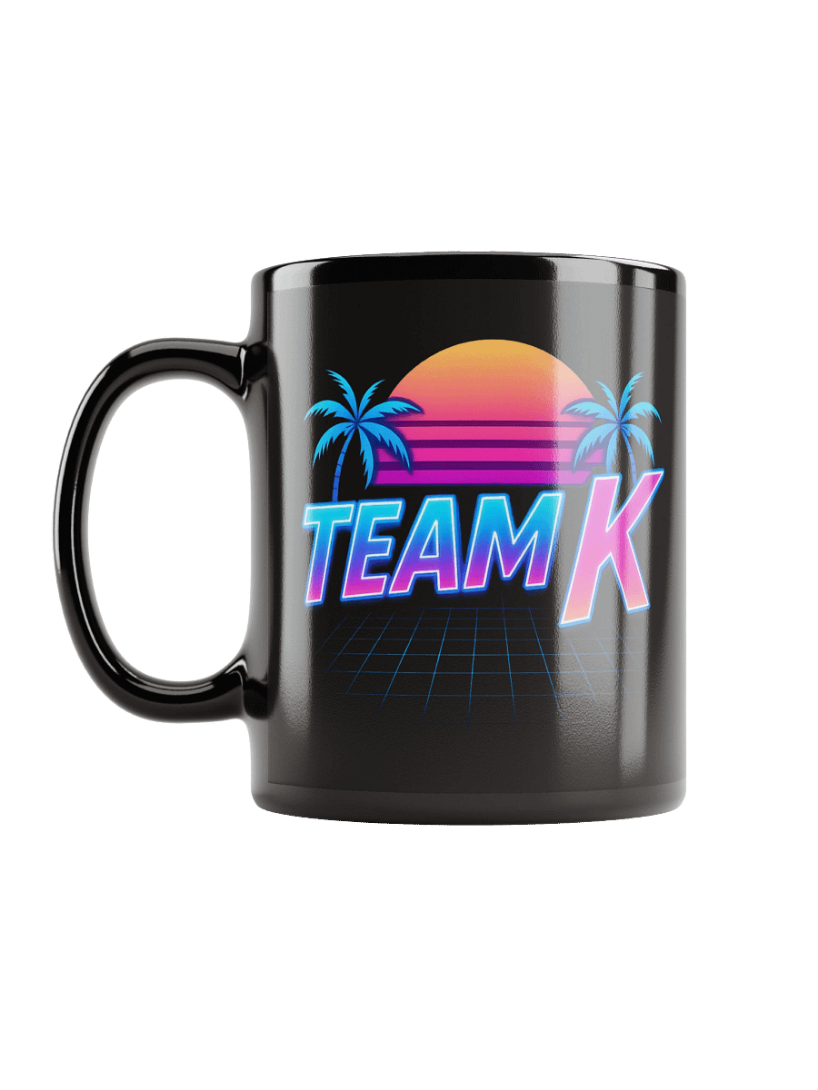 Team K 1980's Black Mug product image (12)