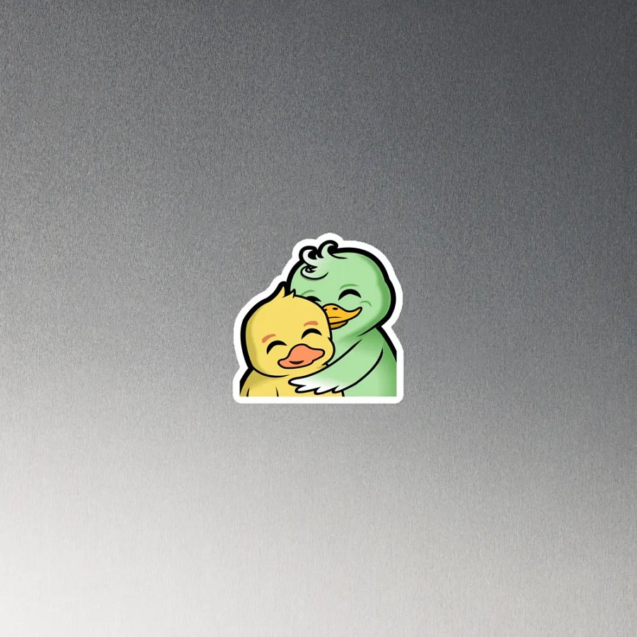 Sunshine Wasabi Hug Magnet product image (2)