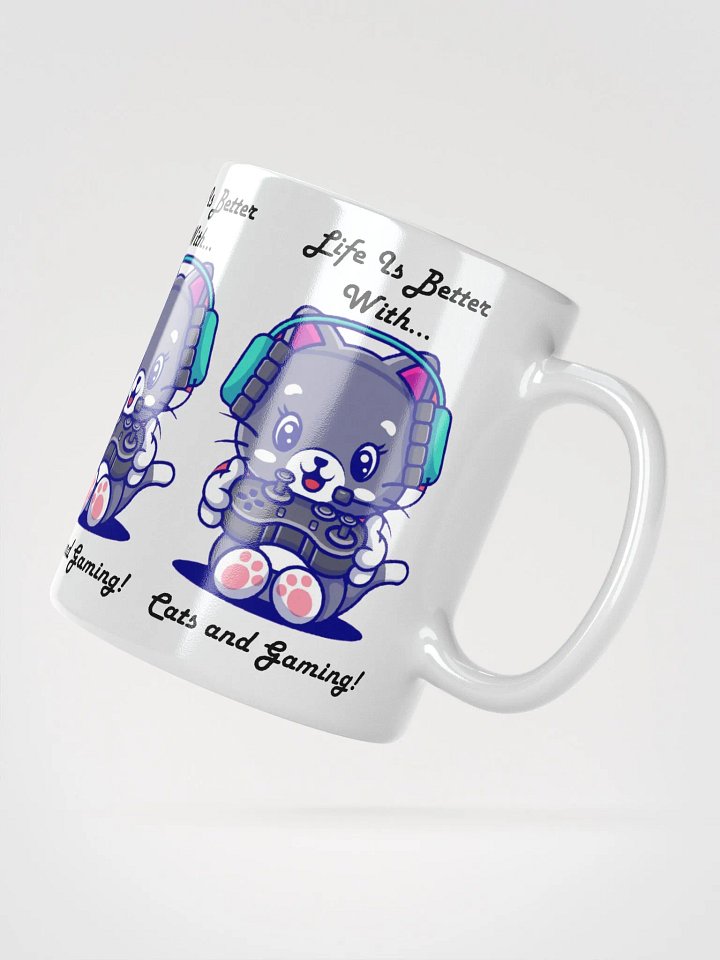 Cats and gaming mug product image (4)