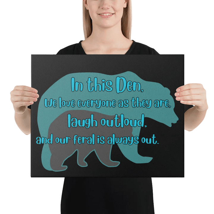 In This Den Canvas product image (2)