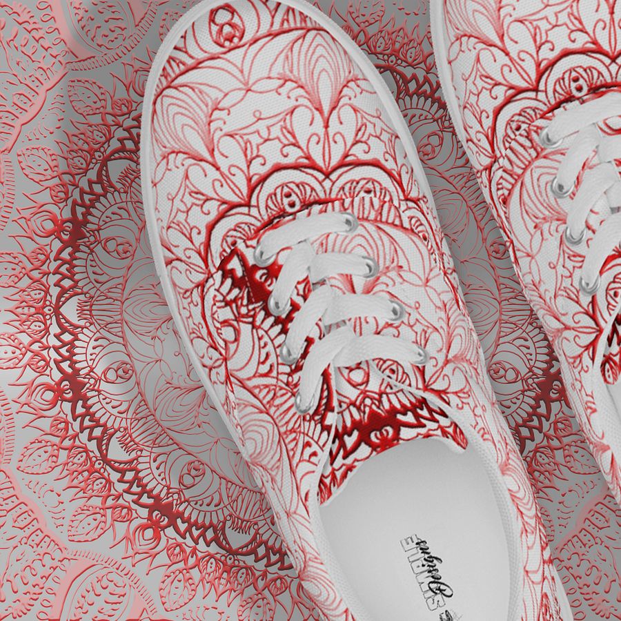 Mandala Harmony Women's Canvas Shoes product image (1)