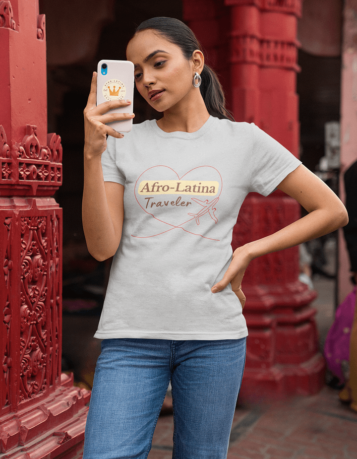 Afro-Latina Excellence™ Traveler Heart Tee product image (1)