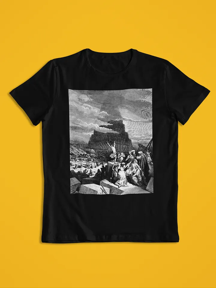 The Tower of Babel Gustave Dore Bible Illustration Unisex T-Shirt product image (1)