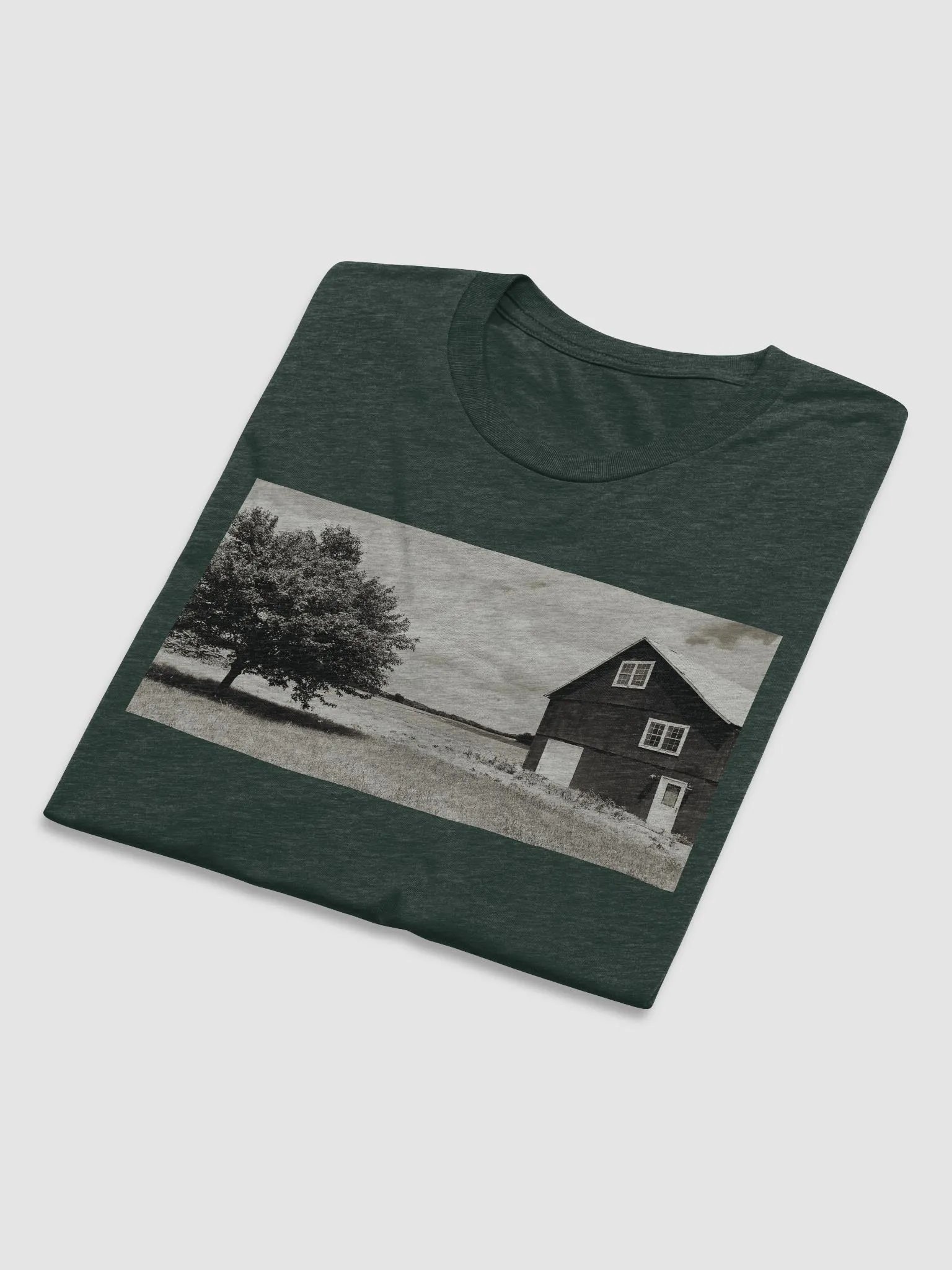 Mens Red Barn Cavaliers Fitted Triblend T-Shirt by Bella+Canvas (Designed by Drew) product image (5)
