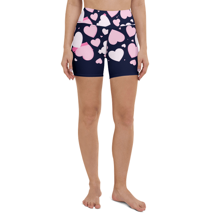 Heartfelt Harmony Yoga Shorts product image (2)