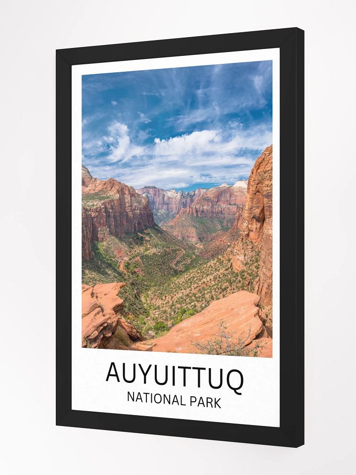 Auyuittuq National Park Framed Matte Poster product image (2)