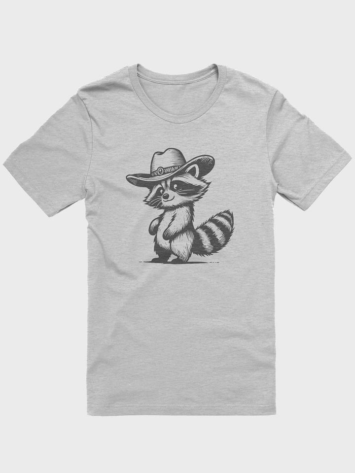 Vintage Raccoon Cowboy Cute Trash Panda T-Shirt product image (1)