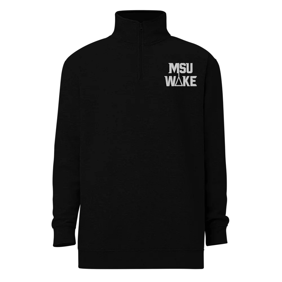 MSU Wake Fleece Pulllover (Dark) product image (1)