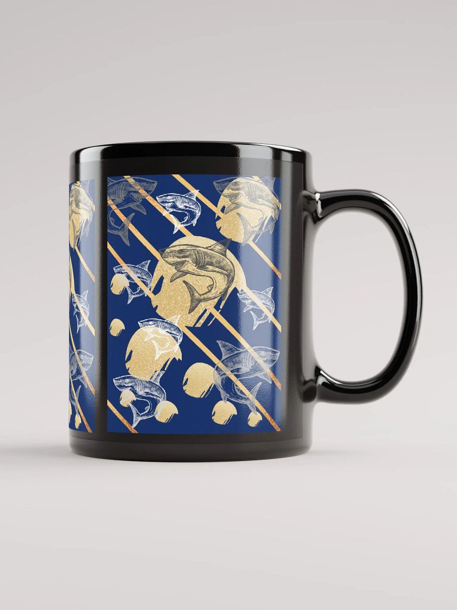JoBeth Nautical ⚓ Black Glossy Mug product image (2)