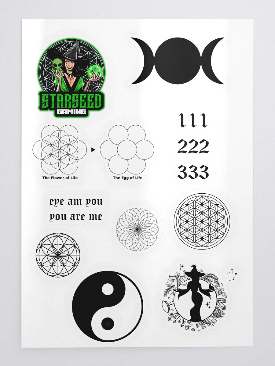 spiritual bean sticker pack product image (1)