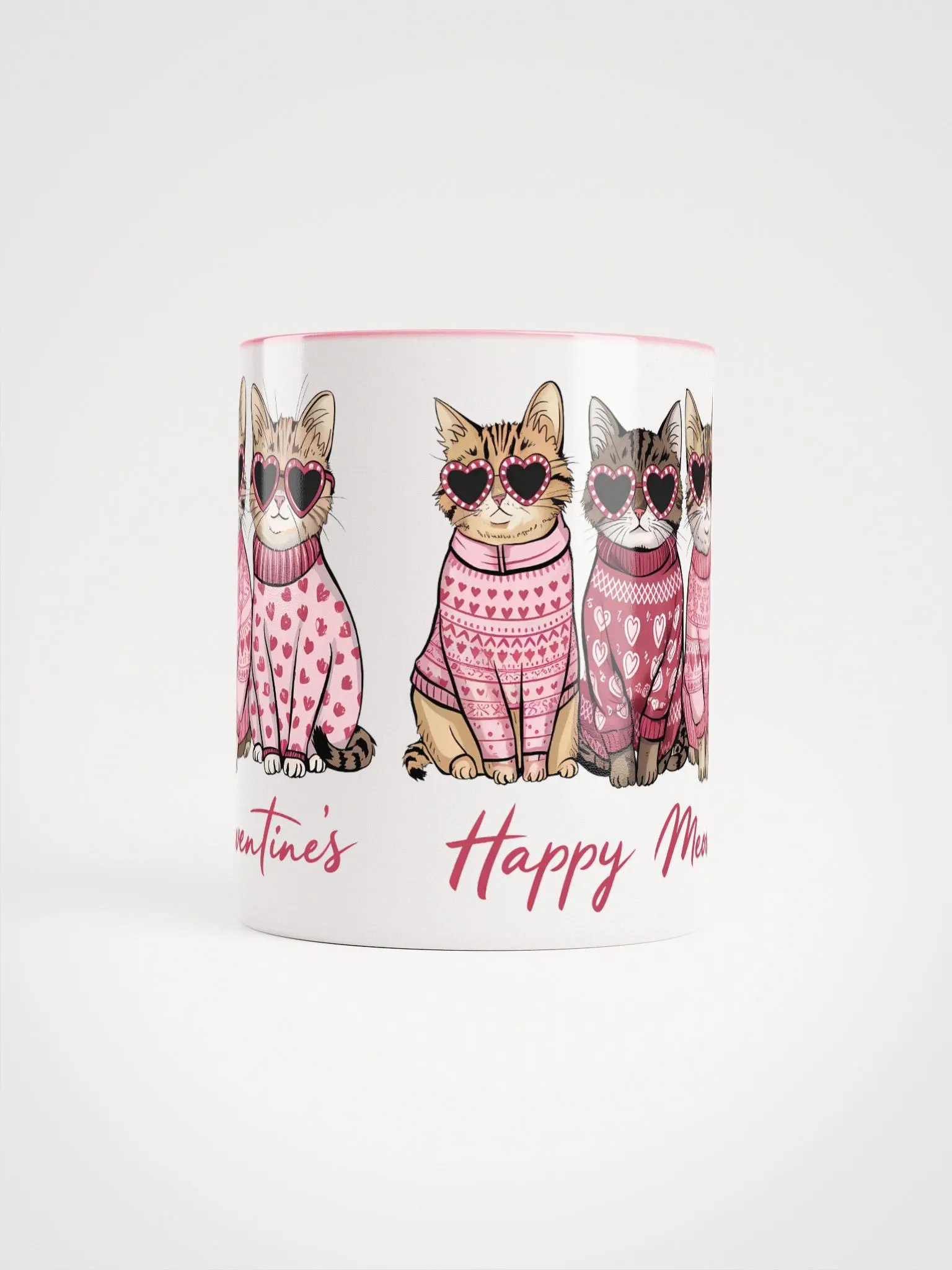 Purr-fectly Adorable: Happy Meowentine's Mug product image (5)