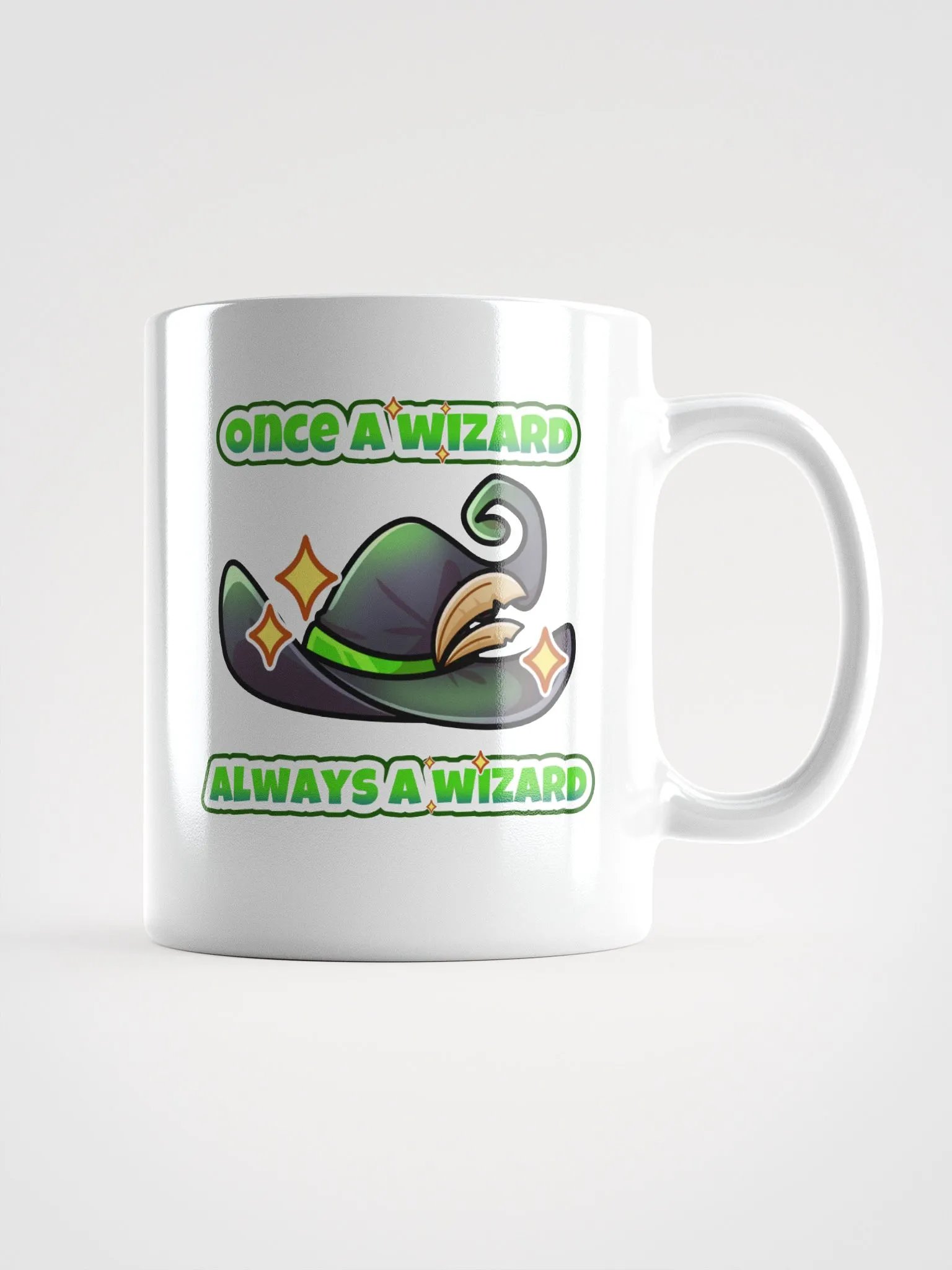Once a Wizard, Always a Wizard Mug (White) product image (2)