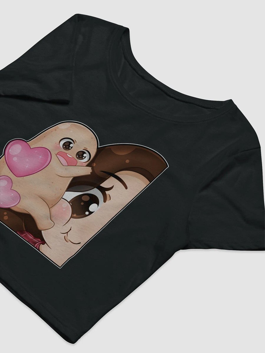 hugs face! Bella+Canvas Women's Crop Tee product image (14)
