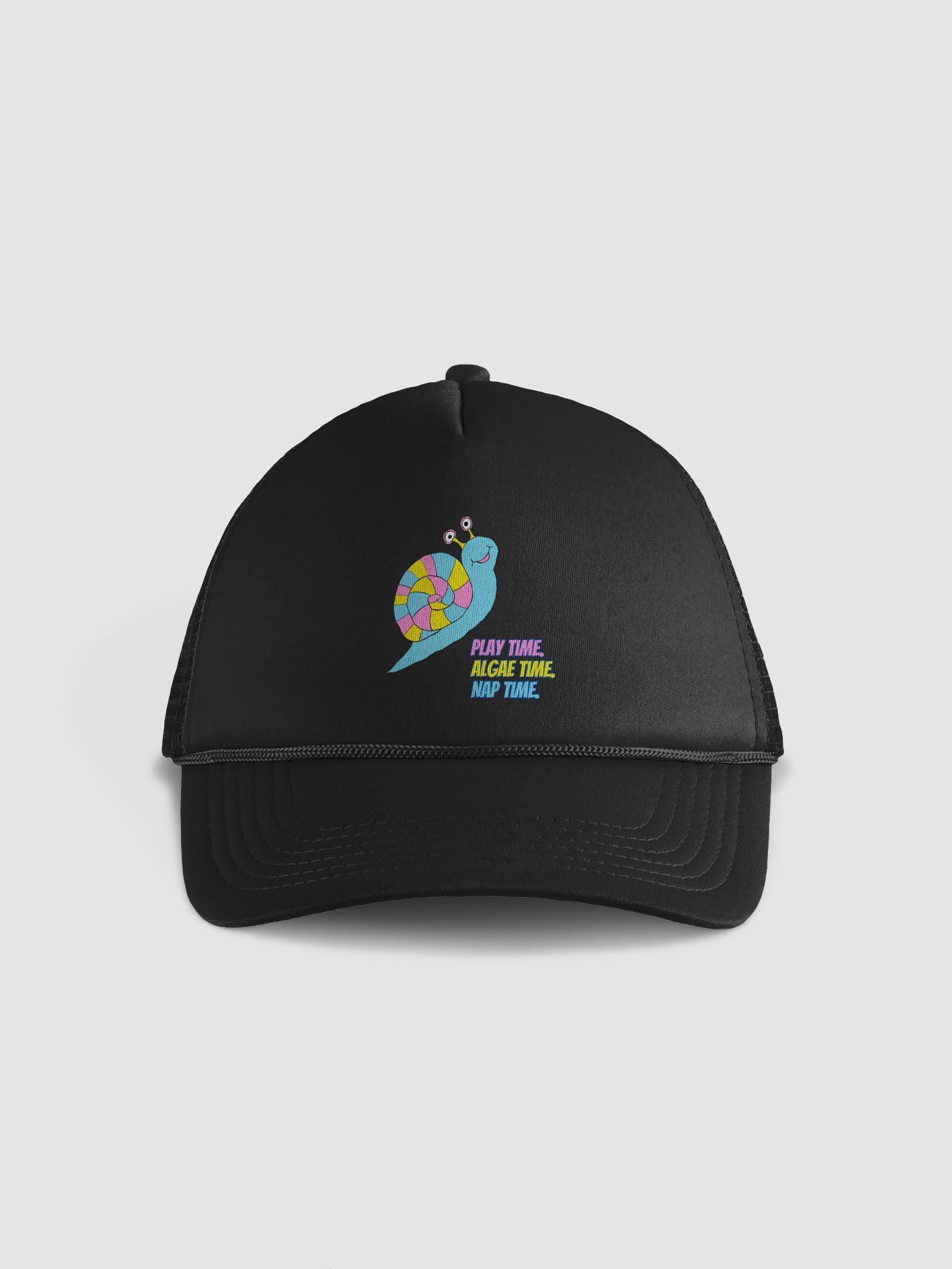 Snail Mail Text Trucker Hat product image (1)