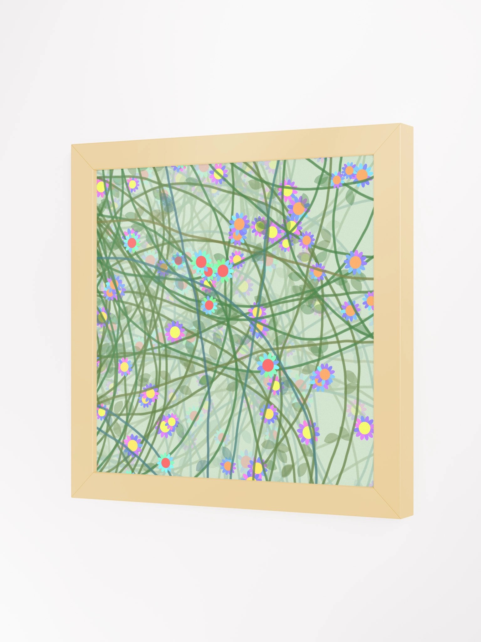 Vibrant Ayous Wood Framed Poster product image (2)