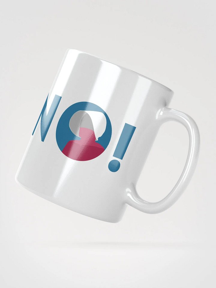 Patriarchy Resistance "NO!" White Mug product image (6)