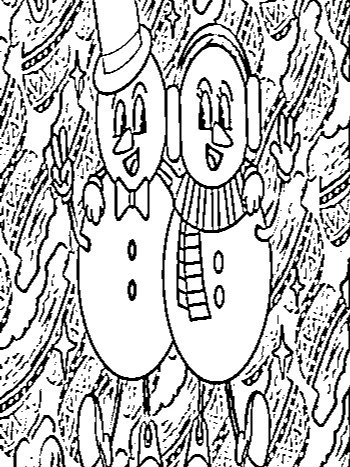 Coloring Your Own Winter Boomark Sheets product image (7)