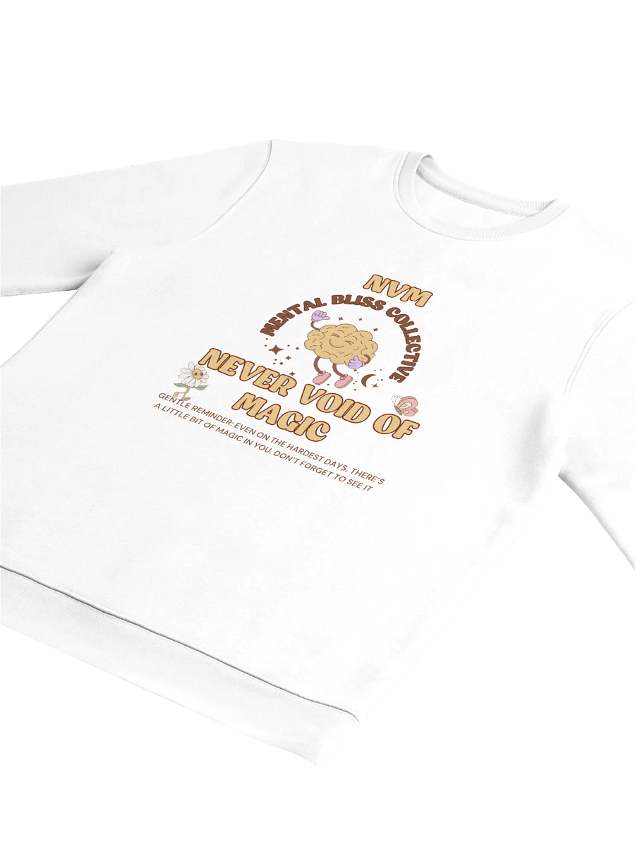NVM Never Void of Magic Unisex Eco Sweatshirt – Embrace Your Inner Magic product image (3)