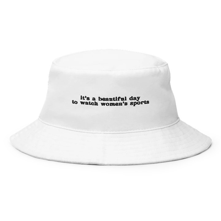 White Bucket Hat product image (1)